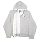Mens Grey Polo Ralph Lauren Hoodie Full Zip Jumper