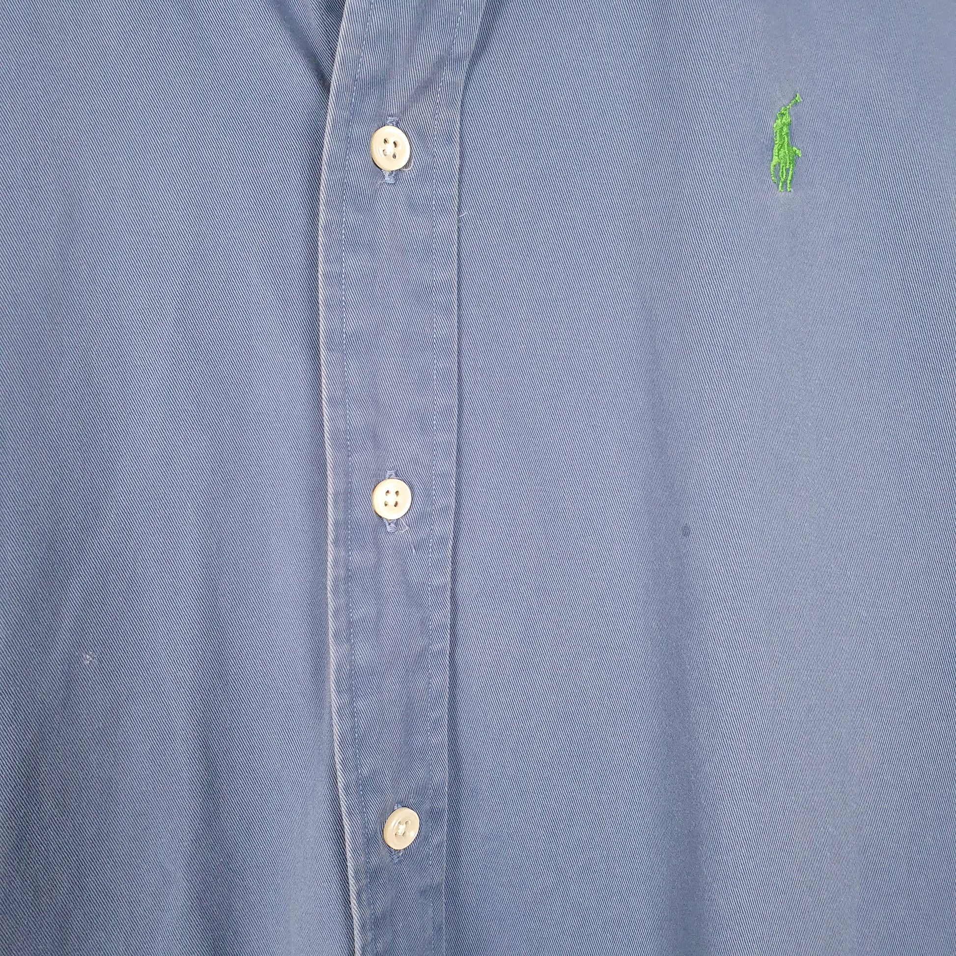 Mens Blue Ralph Lauren  Long Sleeve Shirt