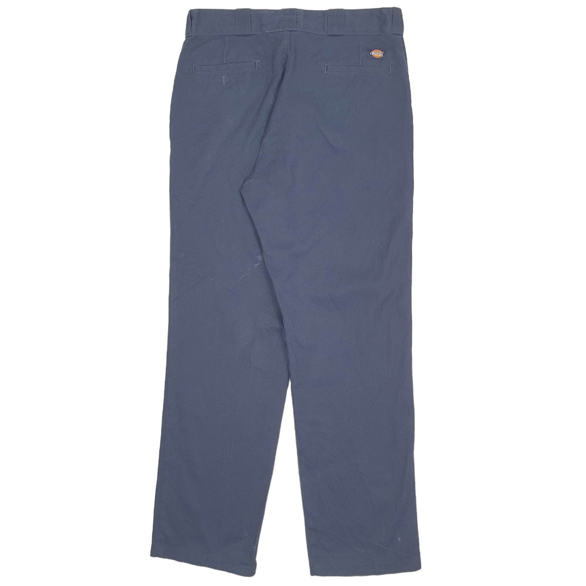 Mens Navy Dickies 874 Original Fit Chino Trousers