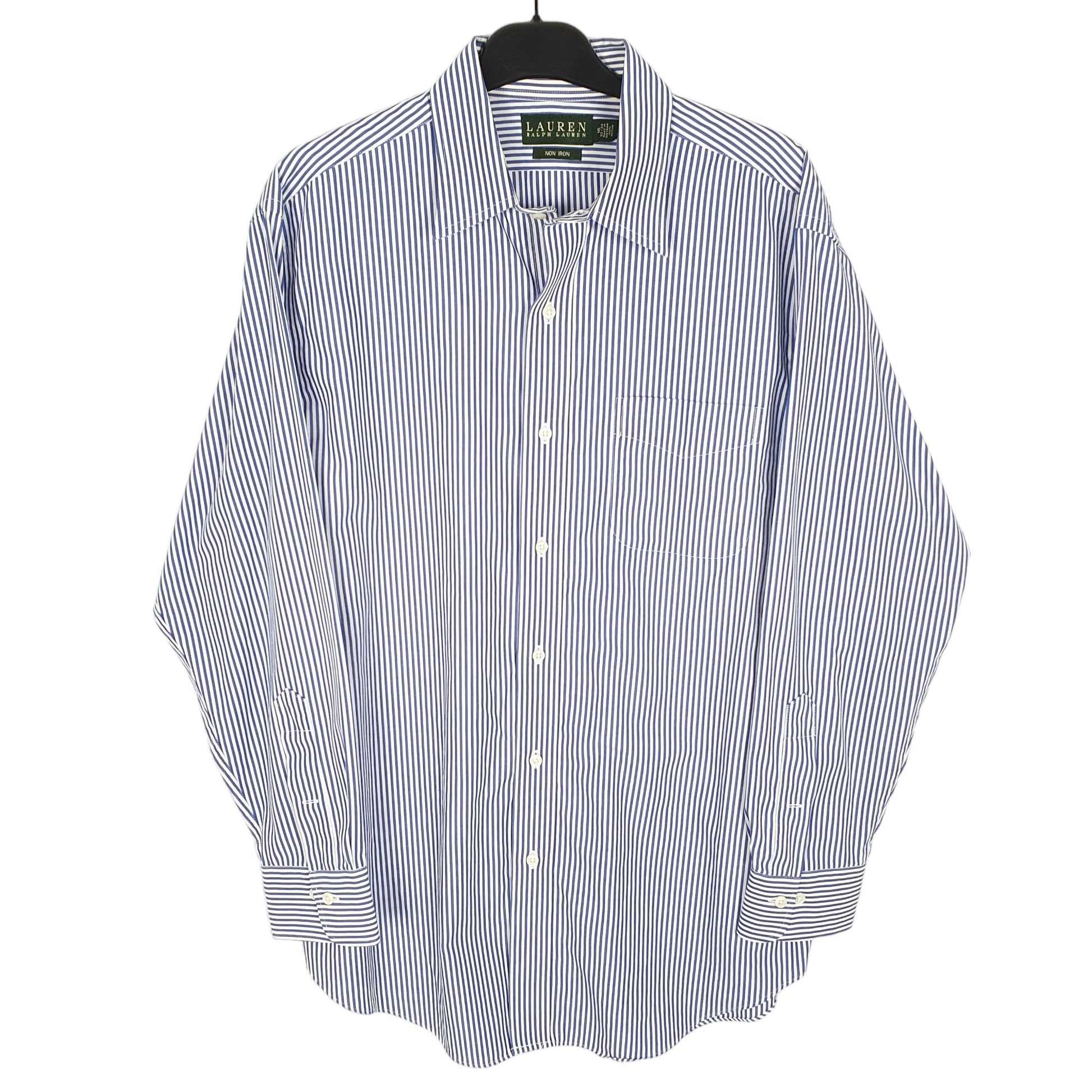 Mens Blue Ralph Lauren  Long Sleeve Shirt