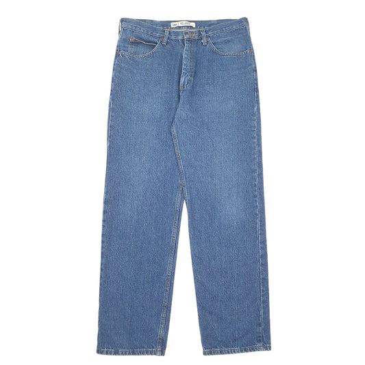 Mens Blue Lee Relaxed JeansW34 L32