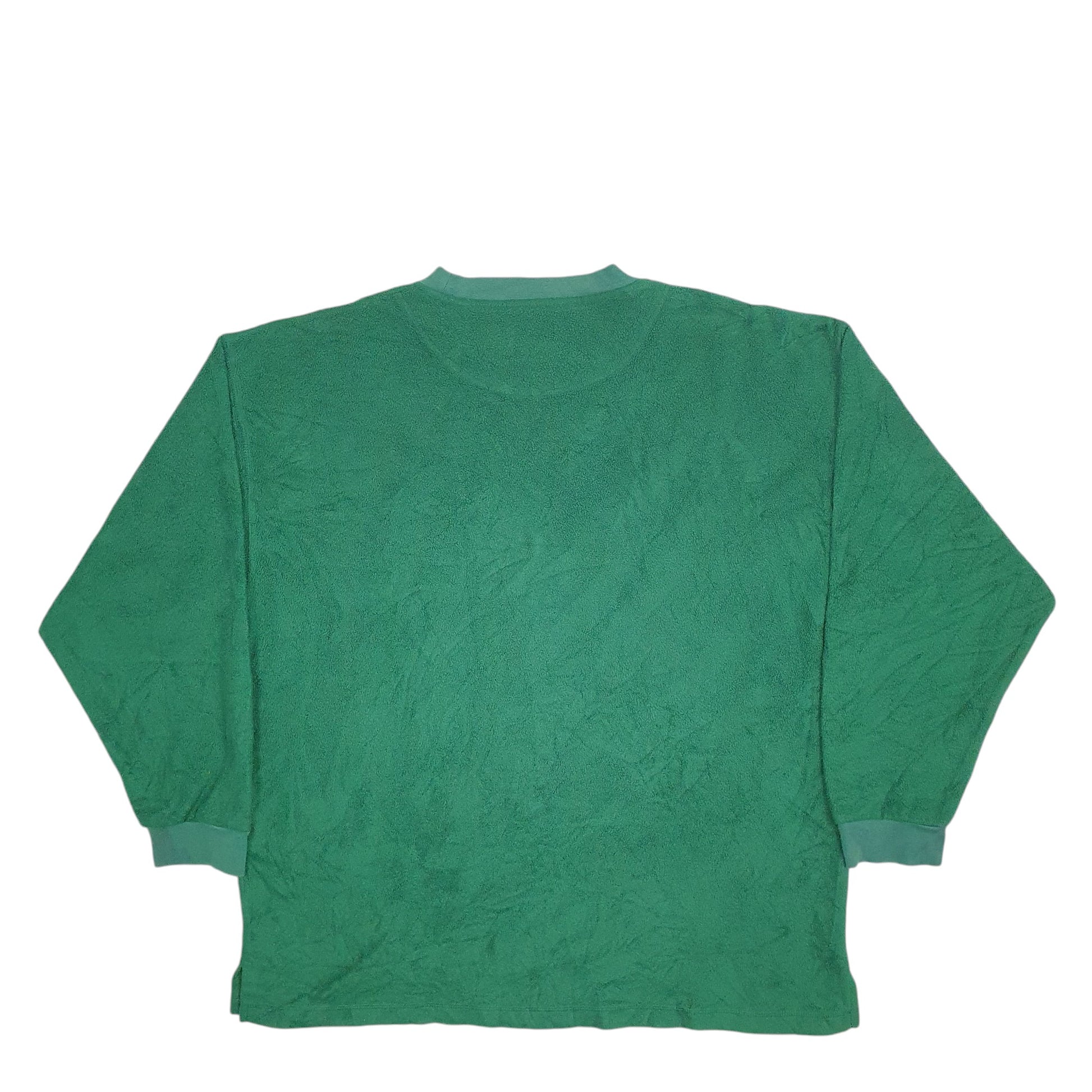 Mens Green Wrangler Rugged Wear Crewneck Jumper