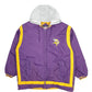 Mens Purple NFL Game Day Minnesota Vikings Hoodie  Coat