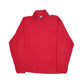 Mens Red Champion  Quarter Zip Jumper