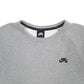 Mens Grey Nike SB Skateboarding Crewneck Jumper