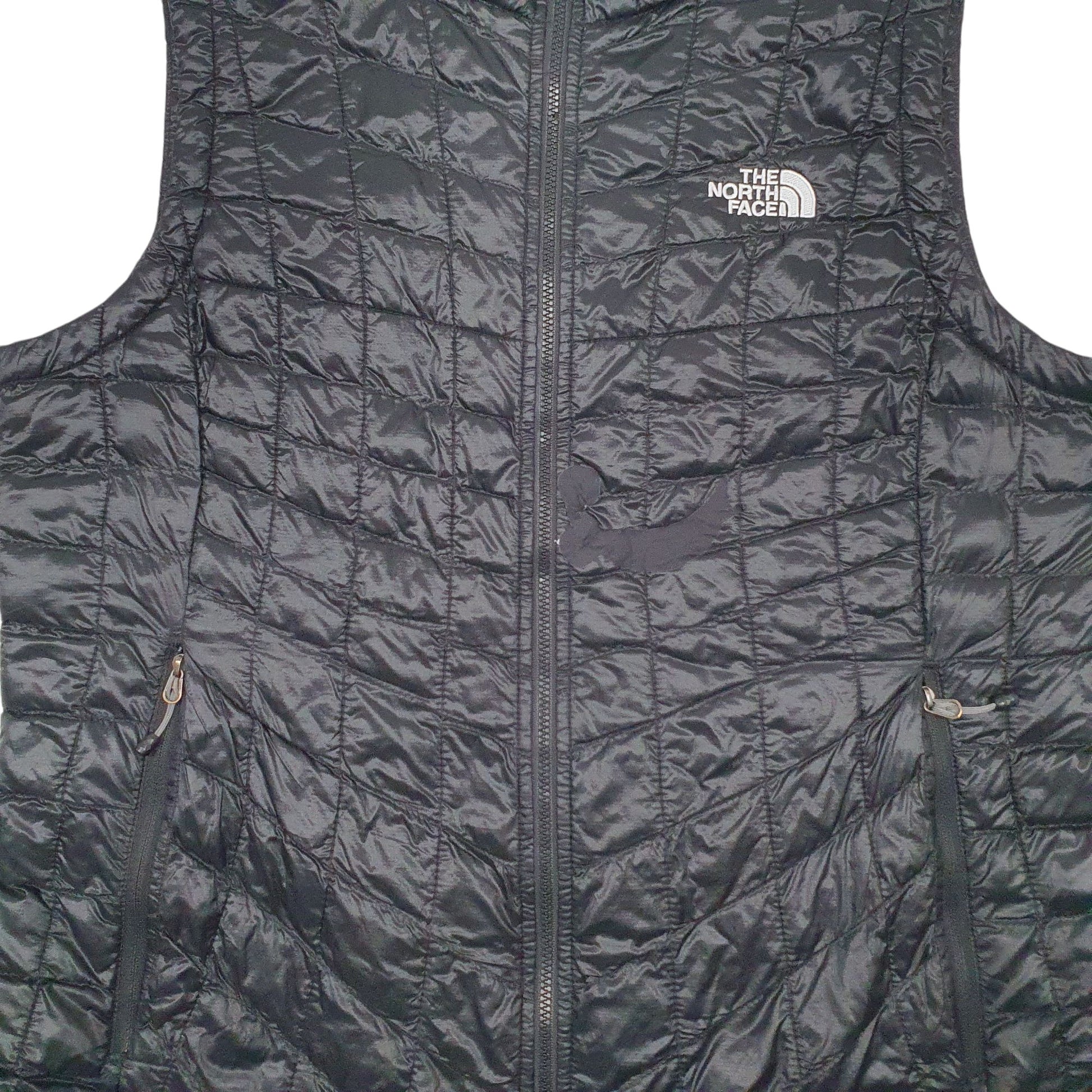 Womens Black The North Face Puffer Thermoball  Coat