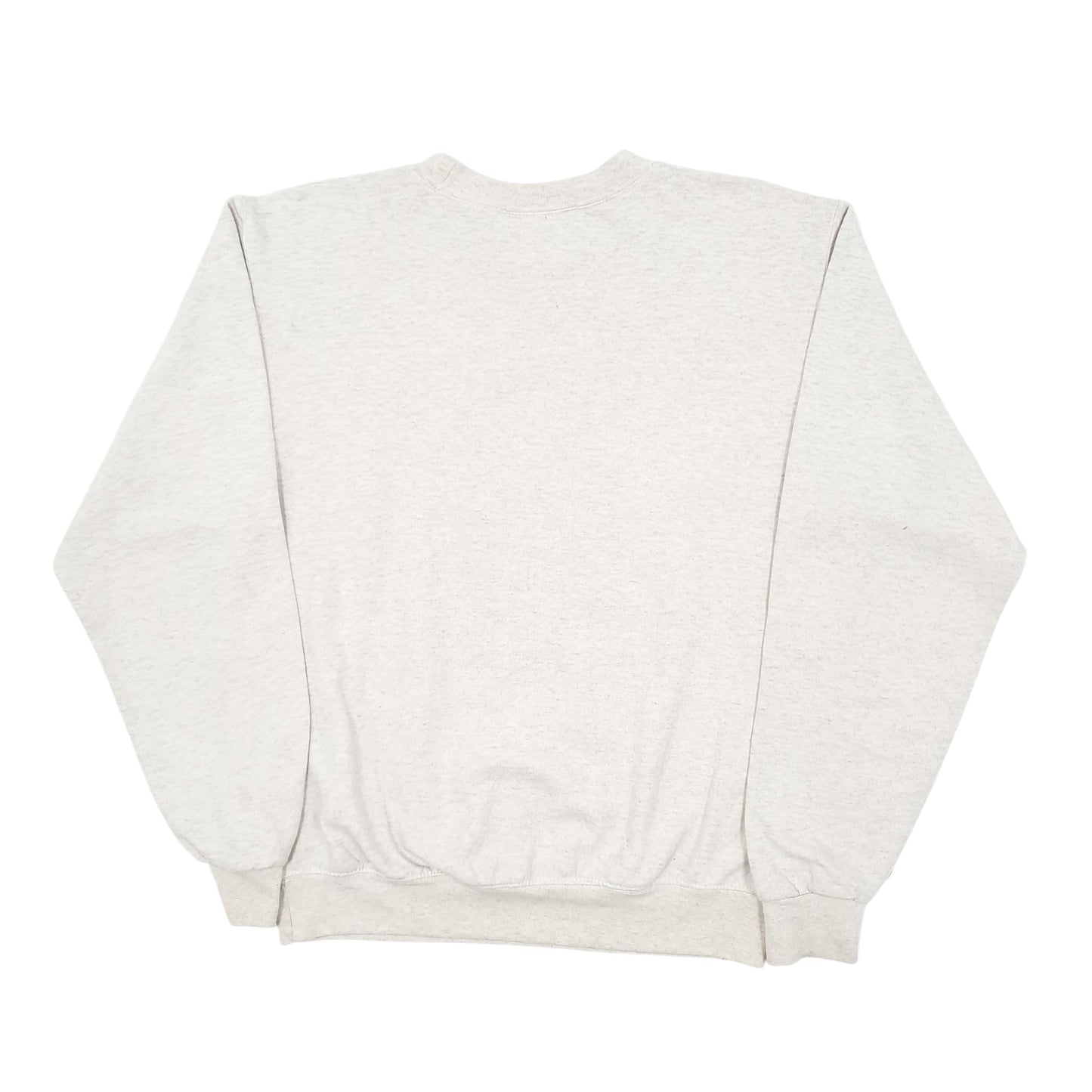 Mens Beige Champion Wisconsin USA College Crewneck Jumper