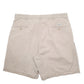 Mens Beige Polo Ralph Lauren Made In USA Vintage 90's Pleated Chino Shorts
