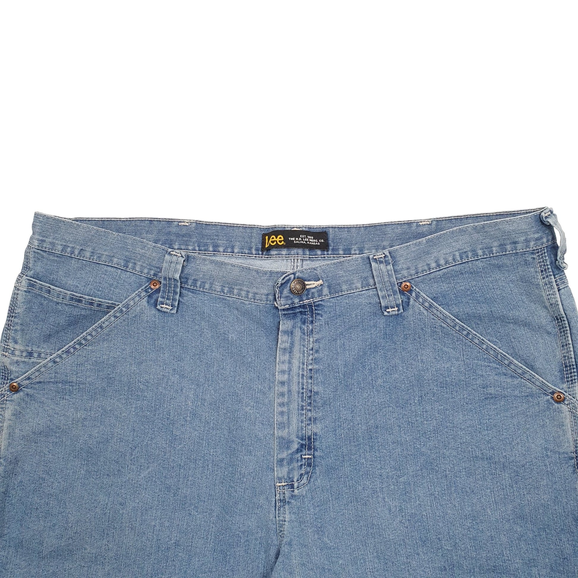 Mens Blue Lee  Carpenter Shorts