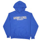 Mens Blue Champion Mary Mount California University Spellout Hoodie Jumper