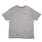 Mens Grey Patagonia Spellout Organic Cotton Short Sleeve T Shirt