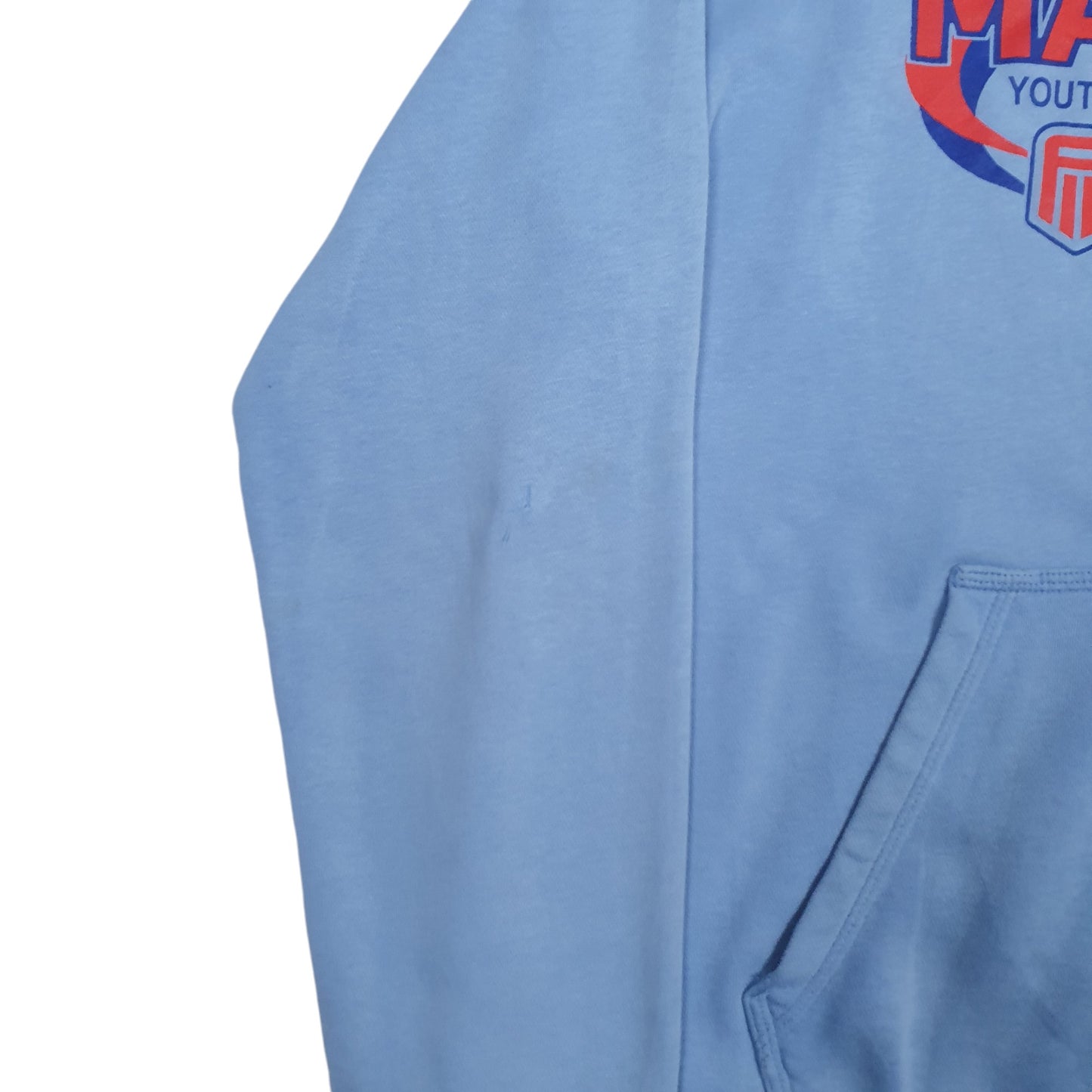 Mens Blue Nike Madison Youth Baseball Hoodie Jumper