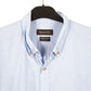 Mens Blue Massimo Dutti  Long Sleeve Shirt