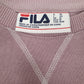 Womens Pink Fila  Crewneck Jumper