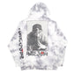 Mens Grey Chemistry Rapper Tupac Shakur Tie Dye Poetic Justice Hoodie Jumper