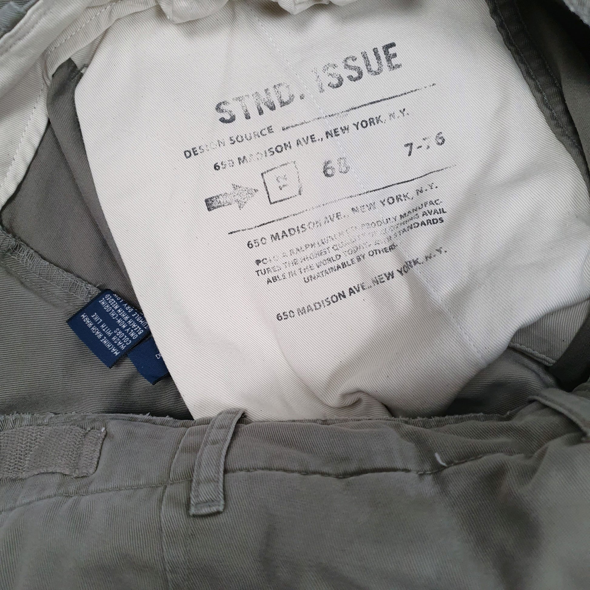 Mens Grey Polo Ralph Lauren  Chino Trousers