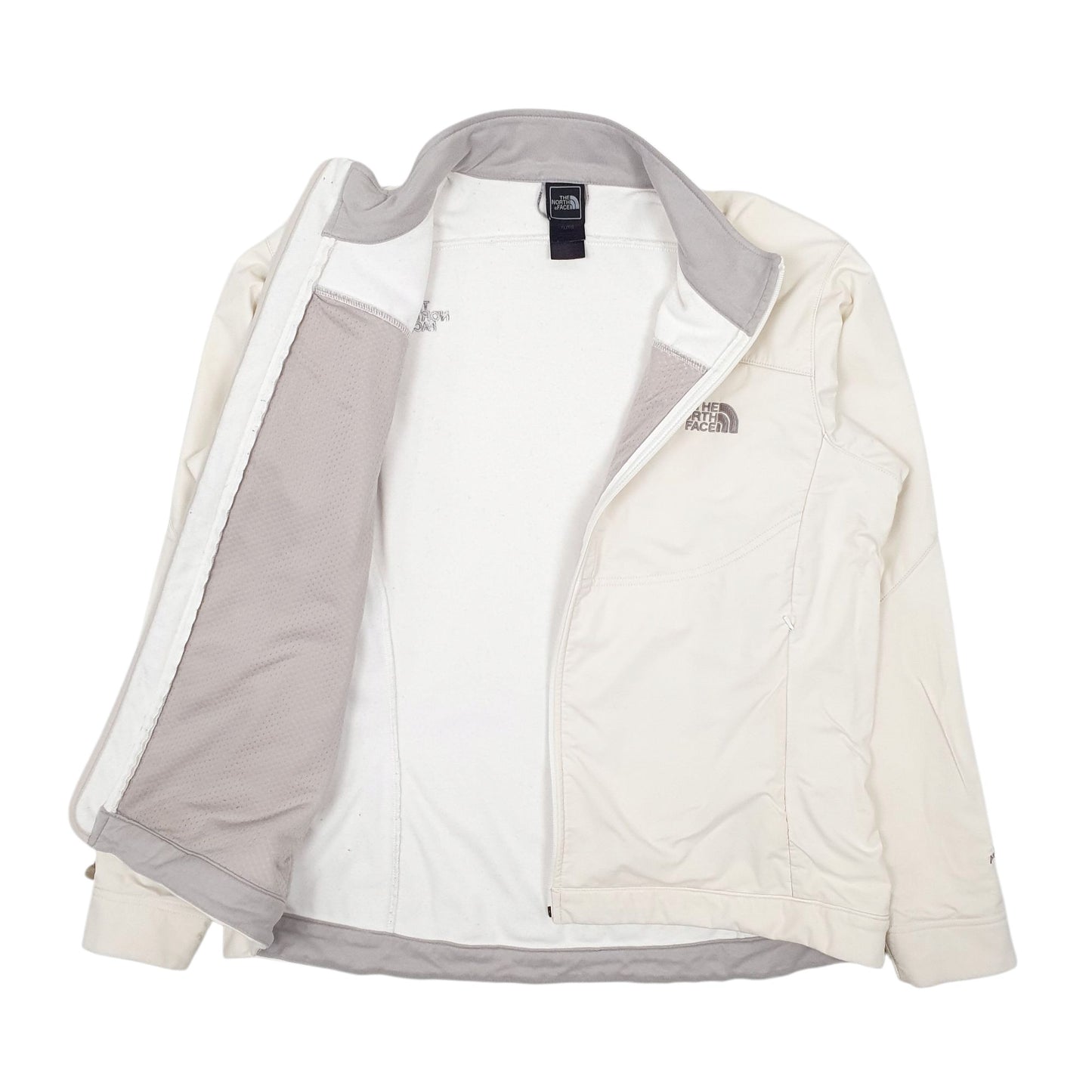 Womens Cream The North Face  Full Zip Coat
