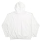 Mens White Gildan Savannah Spellout Hoodie Jumper