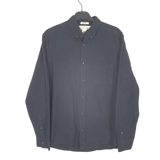 Mens Navy H&M  Long Sleeve Shirt