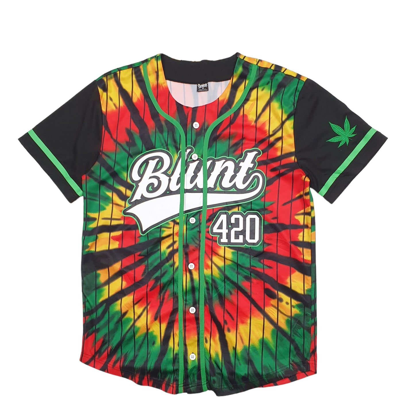 Mens Multi Spencers 420 Weed Blunts Cannabis Stoner Hippie Short Sleeve T Shirt