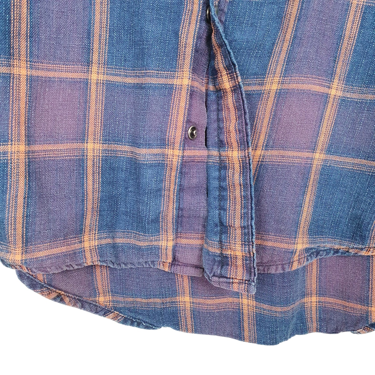 Mens Navy Wrangler Western Pearl Snap Cowboy Long Sleeve Shirt