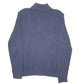 Mens Navy Polo Ralph Lauren Knit Quarter Zip Jumper