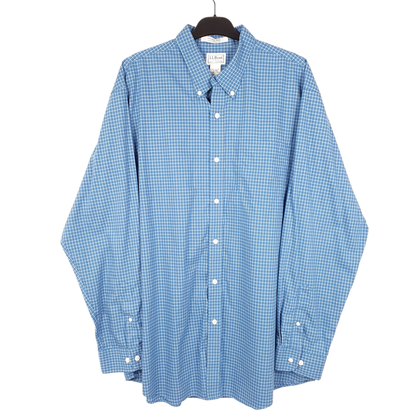 Mens Blue L.L.Bean  Long Sleeve Shirt