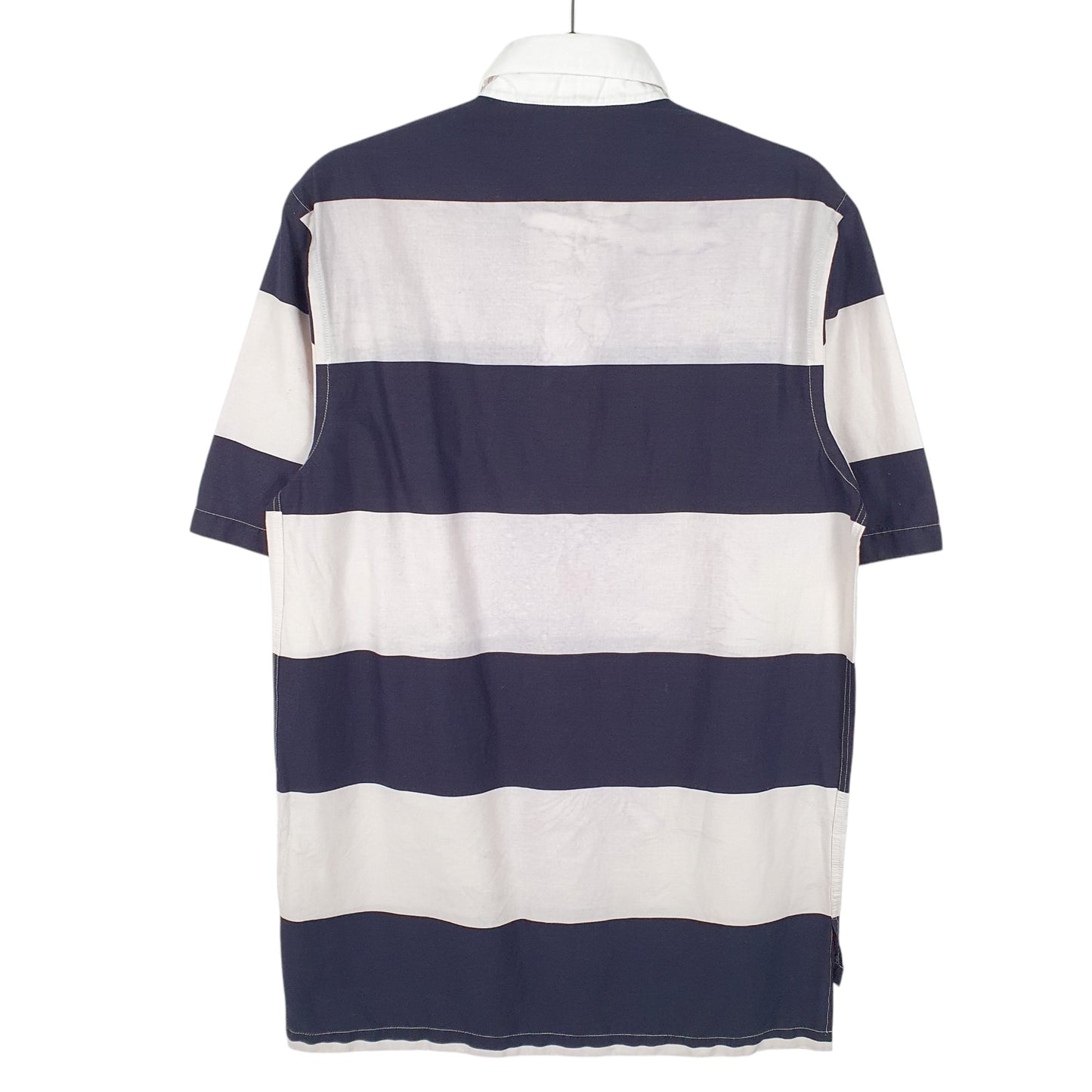 Mens Navy Zara  Short Sleeve Polo Shirt