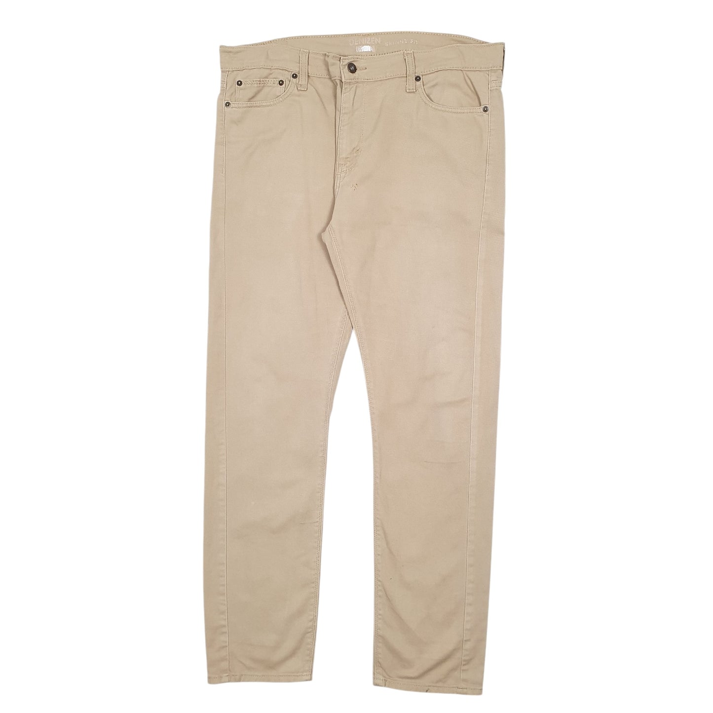 Mens Beige Levis Denizen Chino Trousers