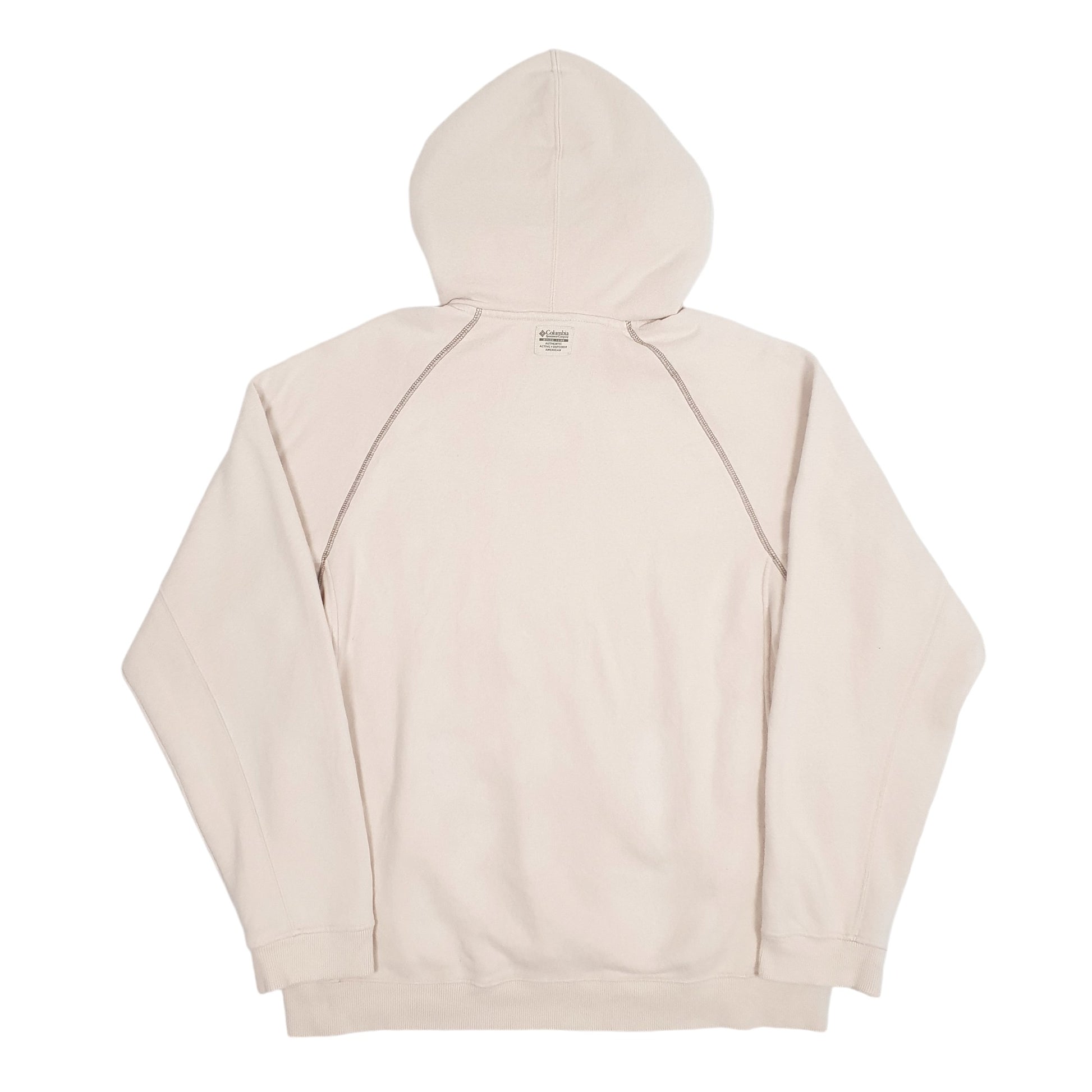 Mens Cream Columbia Sportswear  Hoodie Jumper