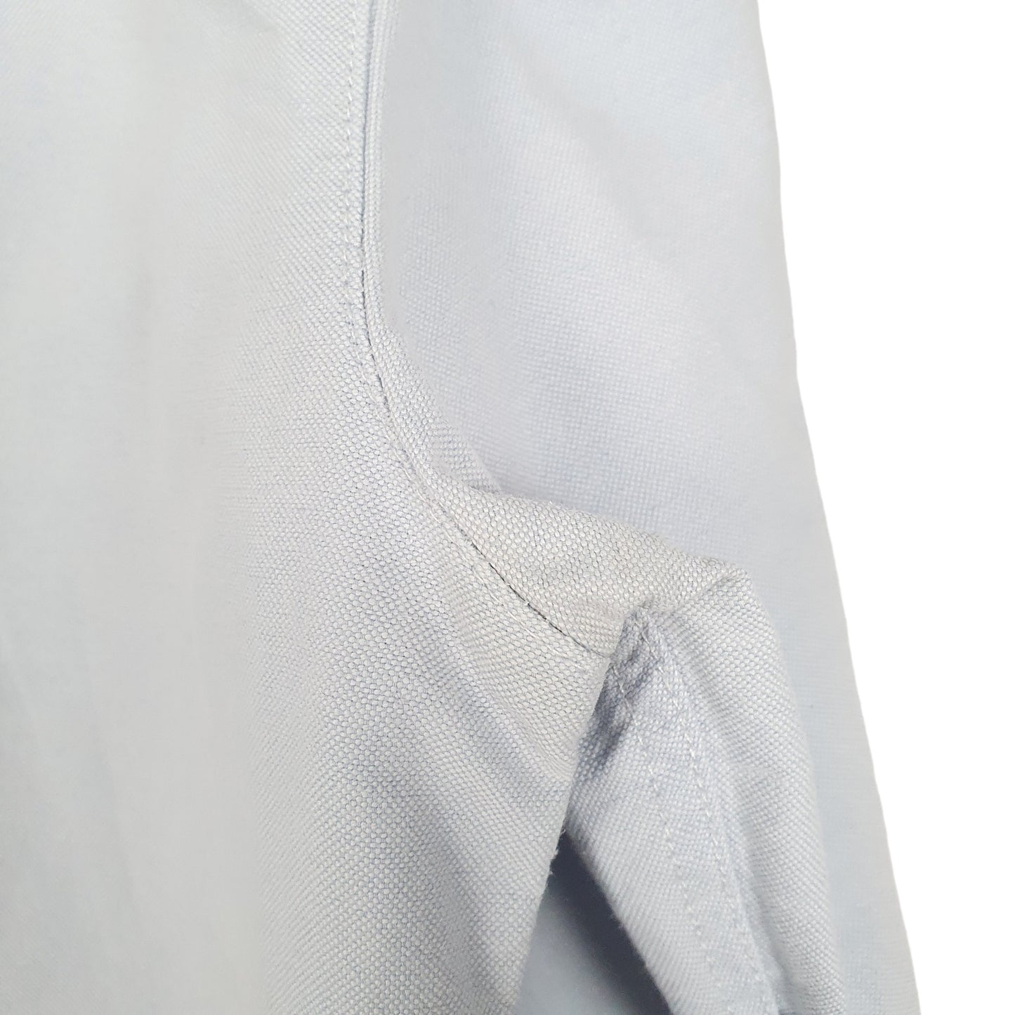 Mens Blue Farah  Long Sleeve Shirt