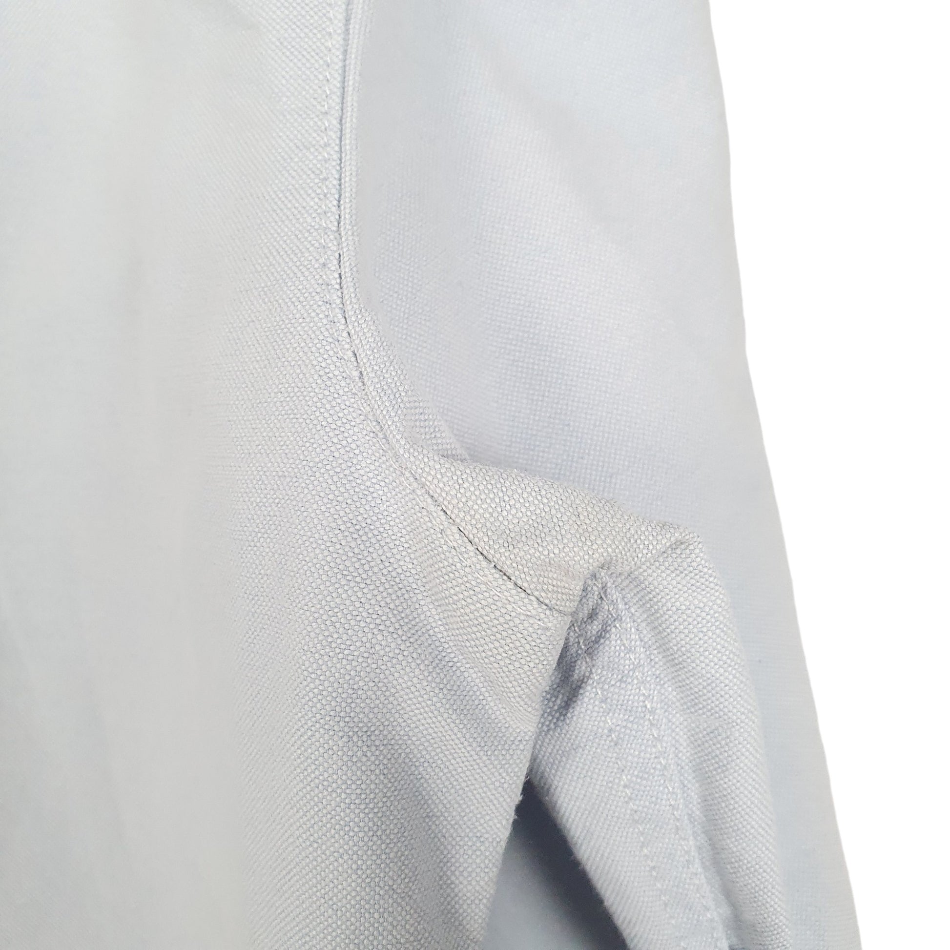 Mens Blue Farah  Long Sleeve Shirt