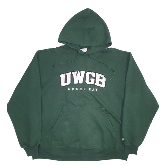 Mens Green Champion Green Bay Hoodie Jumper