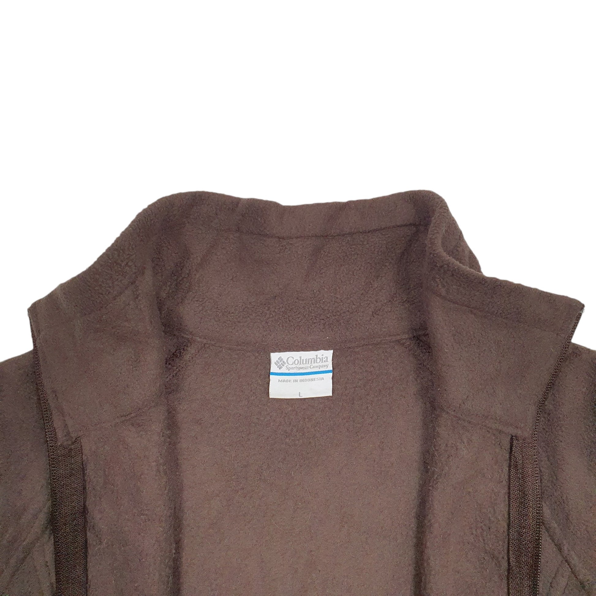 Womens Brown Columbia  Full Zip Jumper