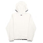 Womens Cream Tommy Jeans Hooded Full Zip Jumper