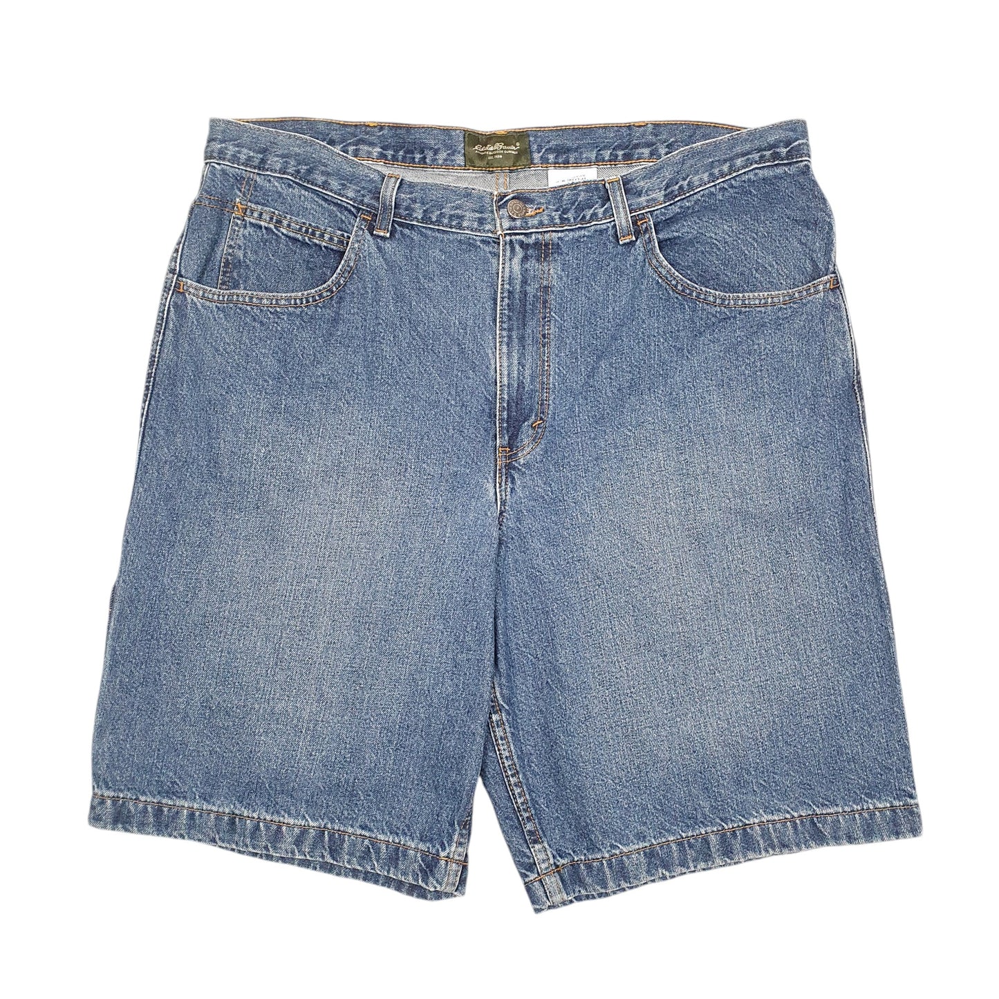 Mens Blue Eddie Bauer Jean Jorts Denim Shorts