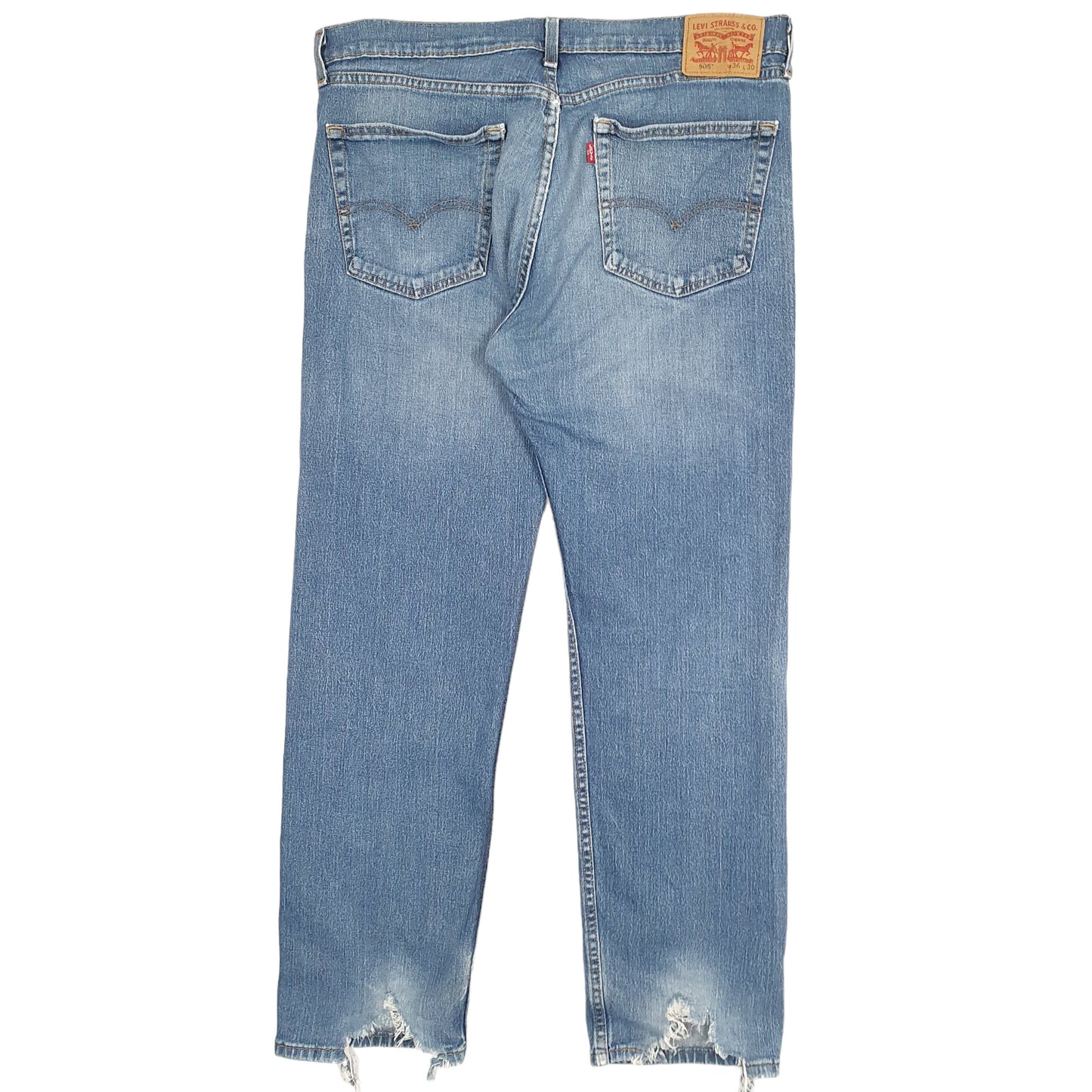 Mens Blue Levis  505 JeansW36 L30