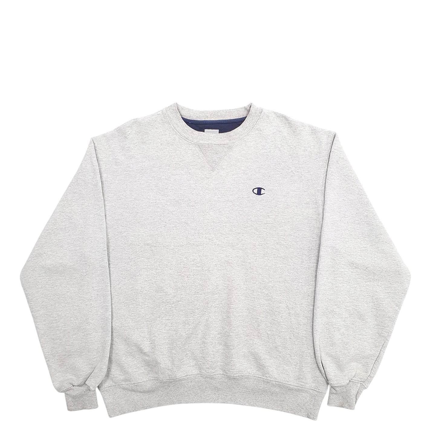 Mens Grey Champion  Crewneck Jumper