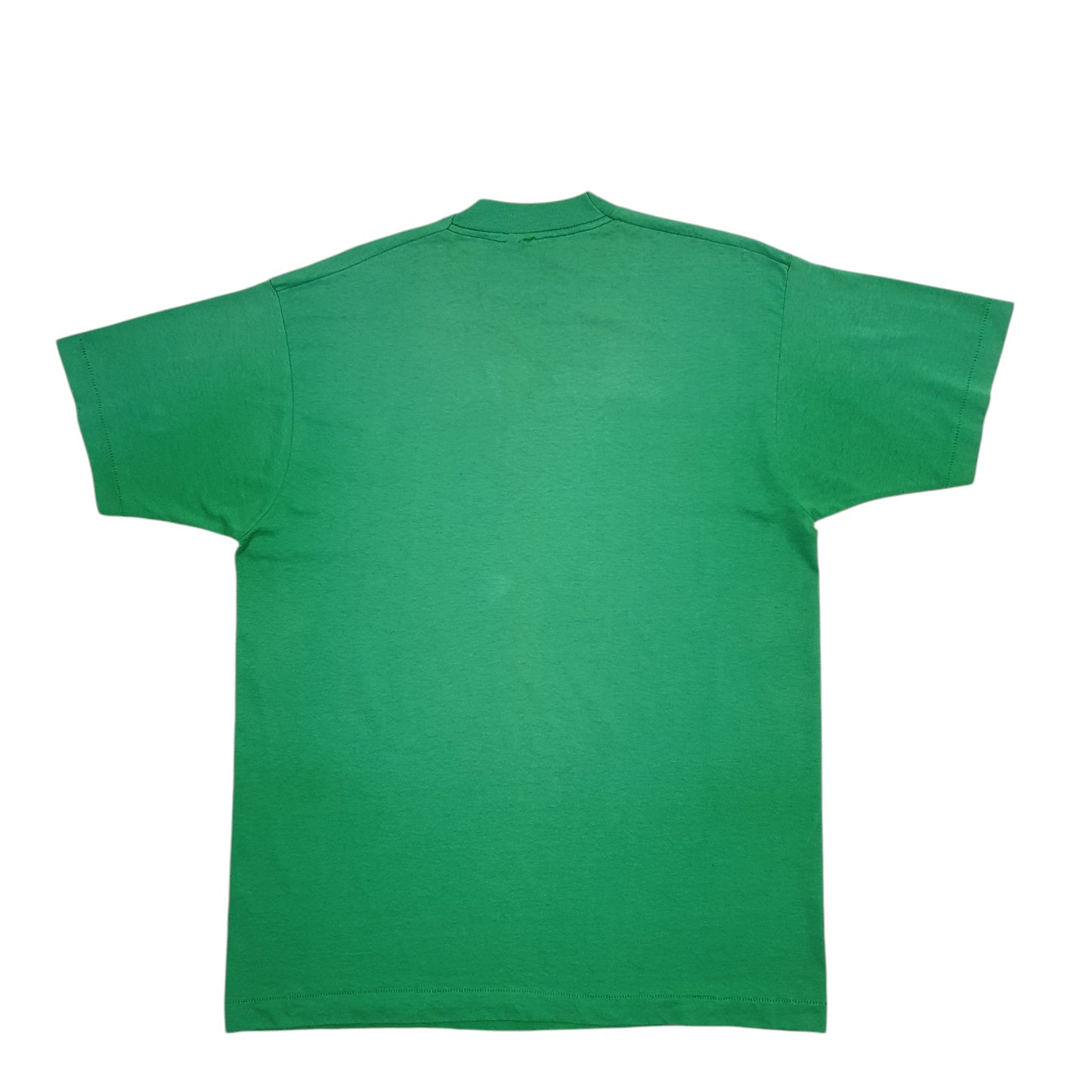 Mens Green Unbranded Single Stitch Vintage 90s Parkstone Short Sleeve T Shirt