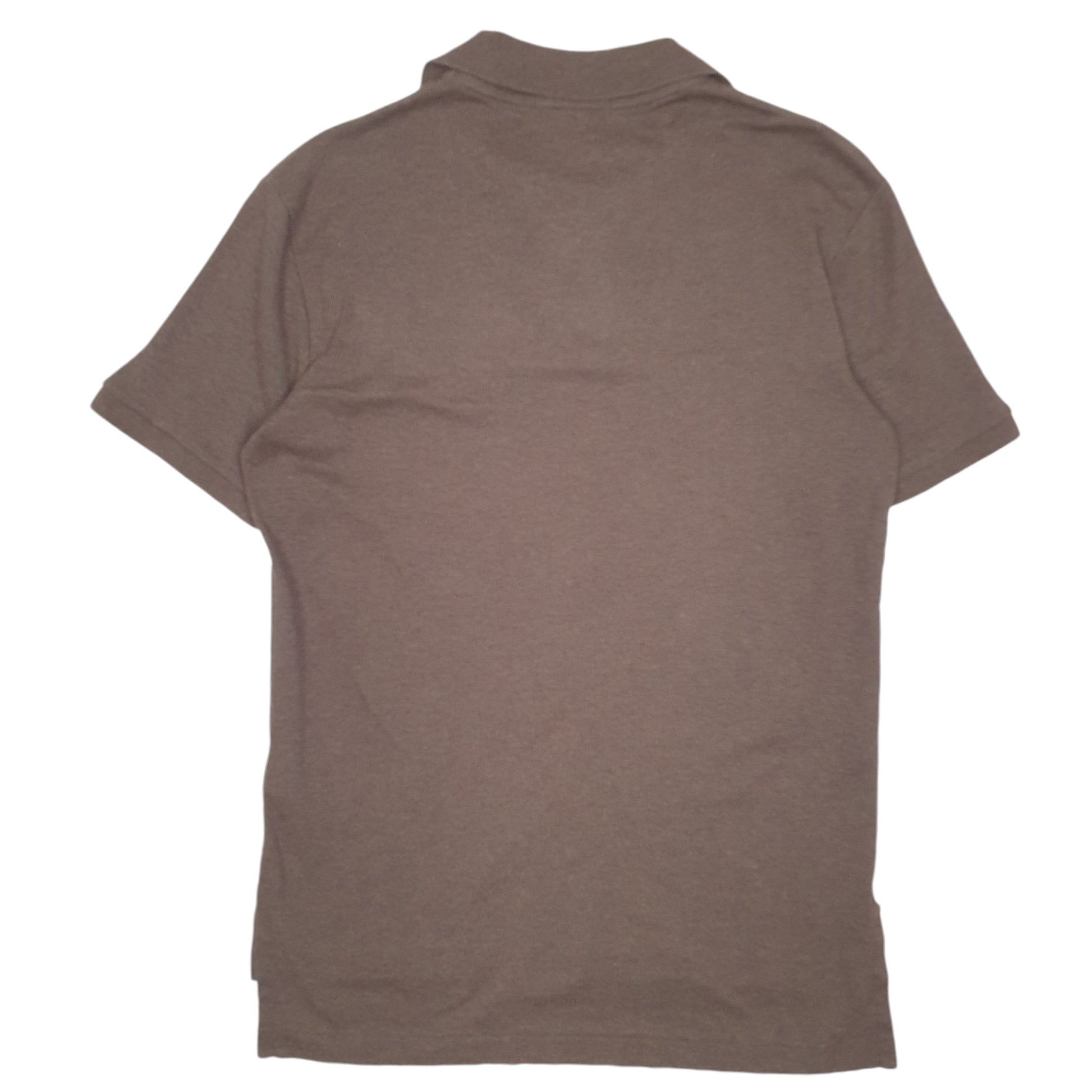 Mens Brown Polo Ralph Lauren Pima Soft Touch Short Sleeve Polo Shirt