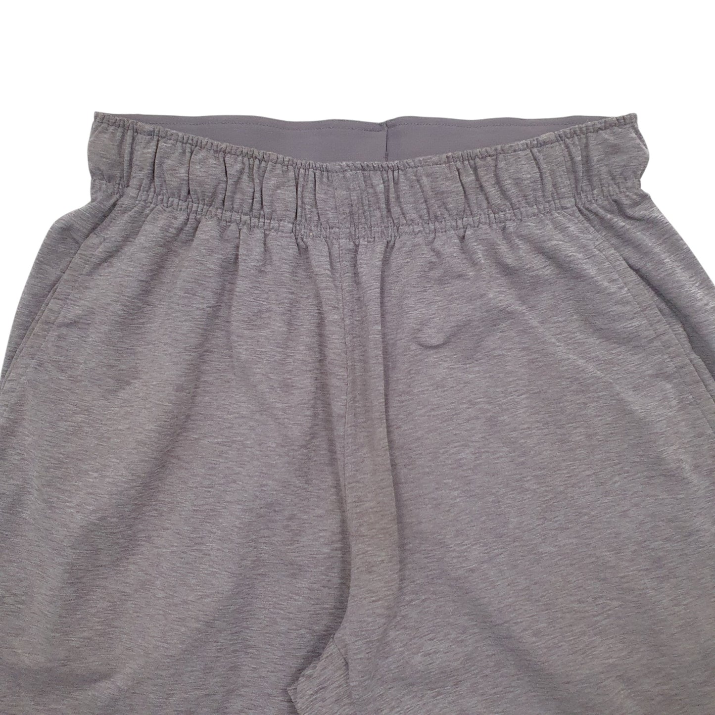 Mens Grey Nike Stretch Dri-Fit Active Wear Sport Shorts