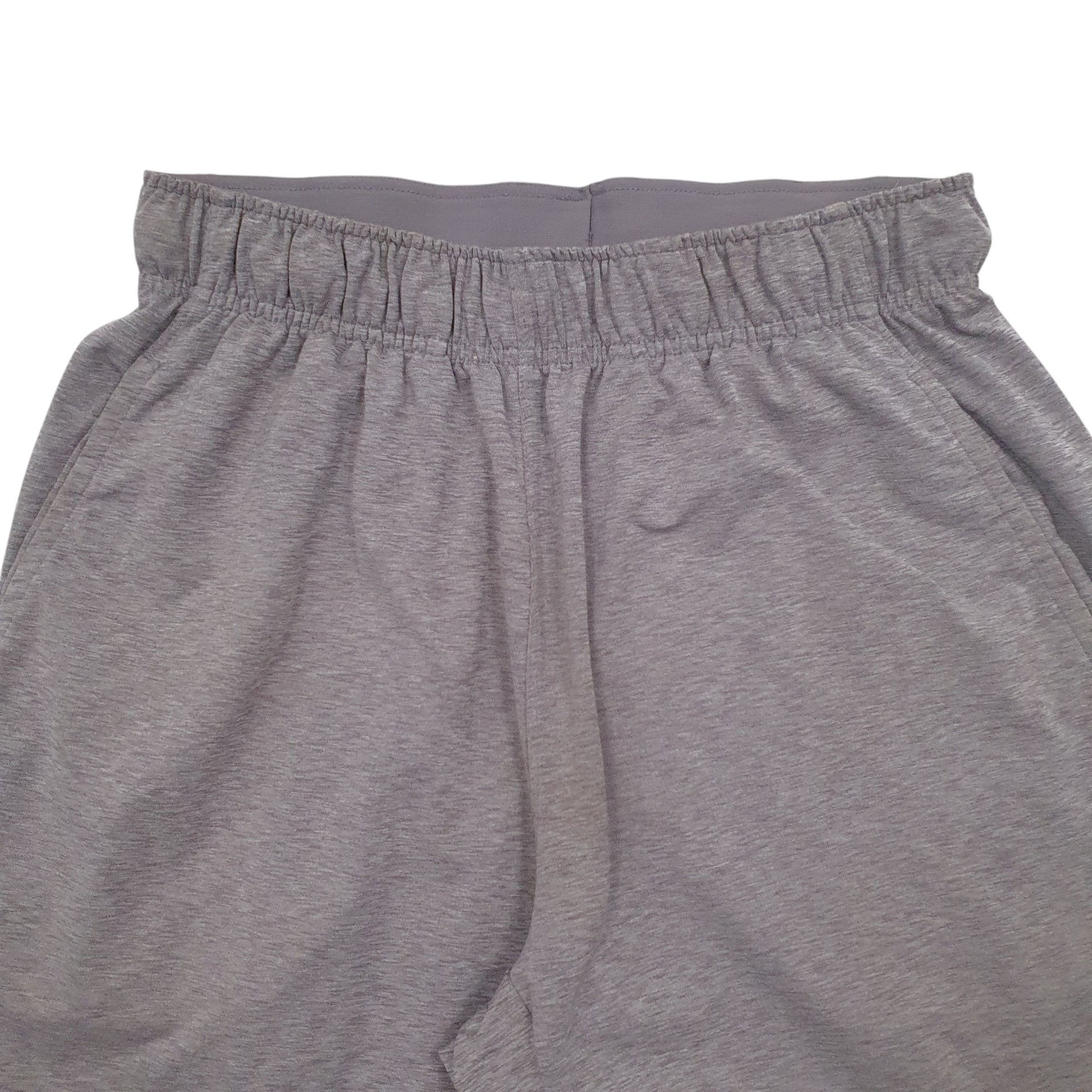 Mens Grey Nike Stretch Dri-Fit Active Wear Sport Shorts