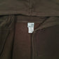 Mens Brown Champion Hoodie Full Zip Jumper