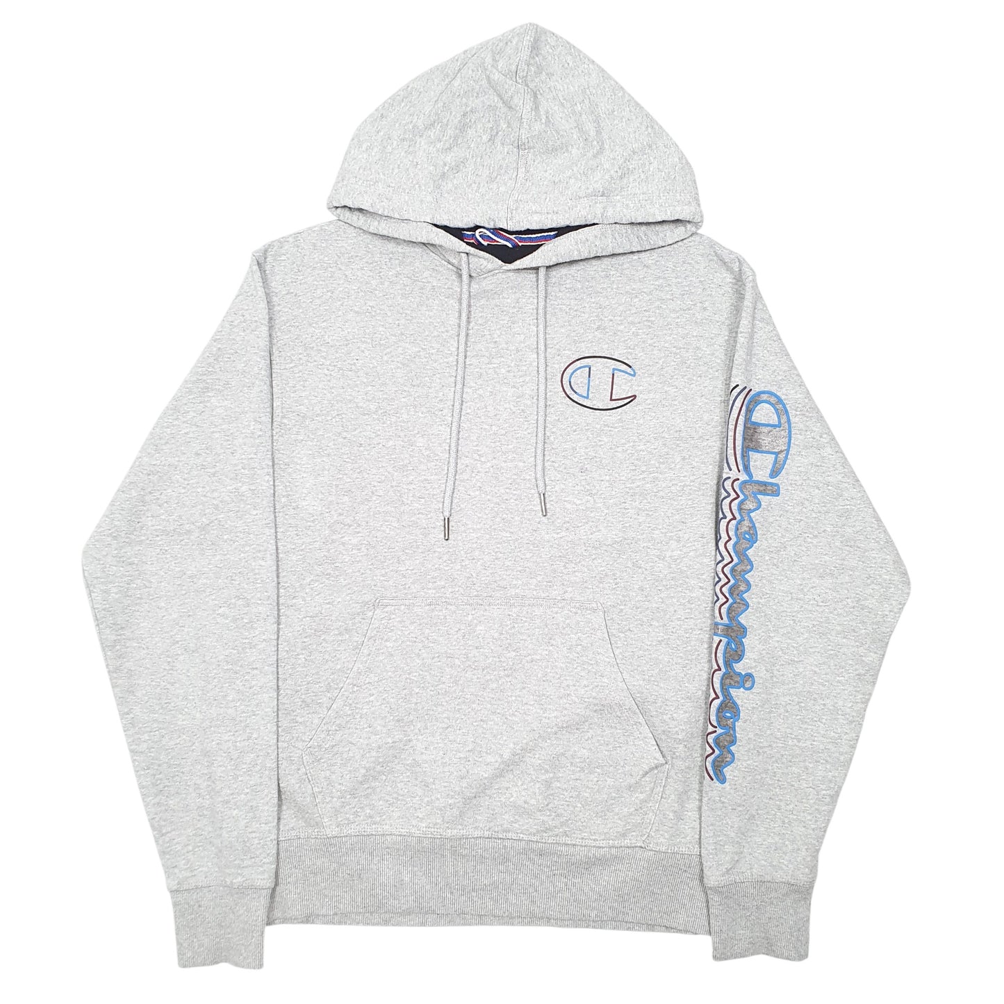 Mens Grey Champion  Hoodie Jumper
