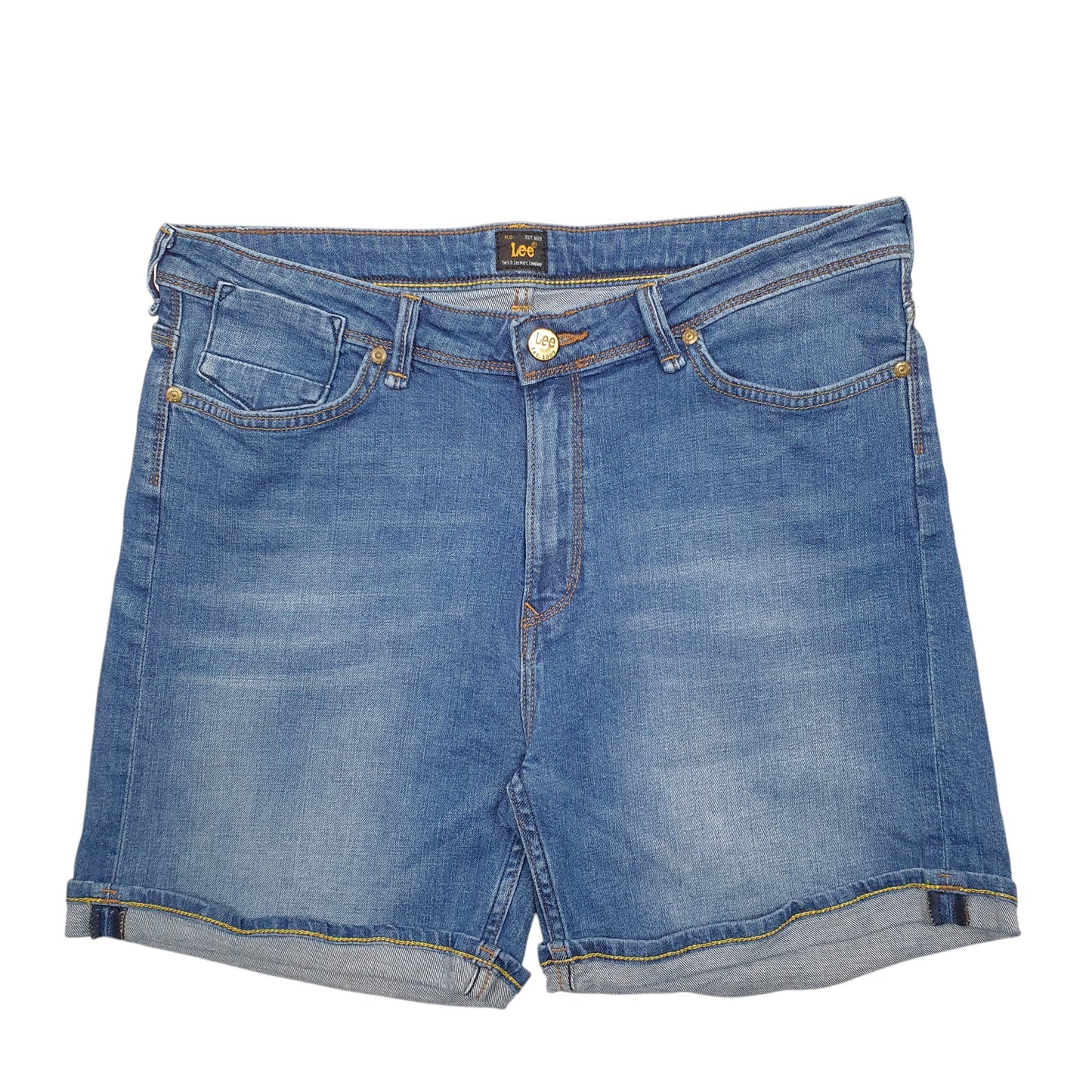 Womens Blue Lee  Denim Shorts