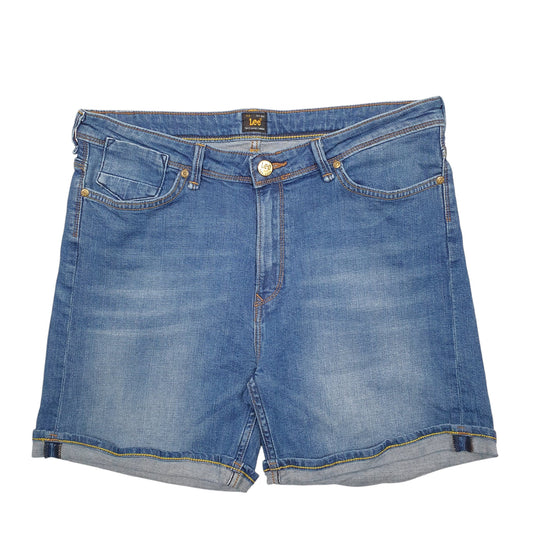 Womens Blue Lee  Denim Shorts