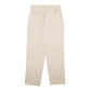 Mens Beige Polo Ralph Lauren Vintage 90s Double Pleated Chino Trousers