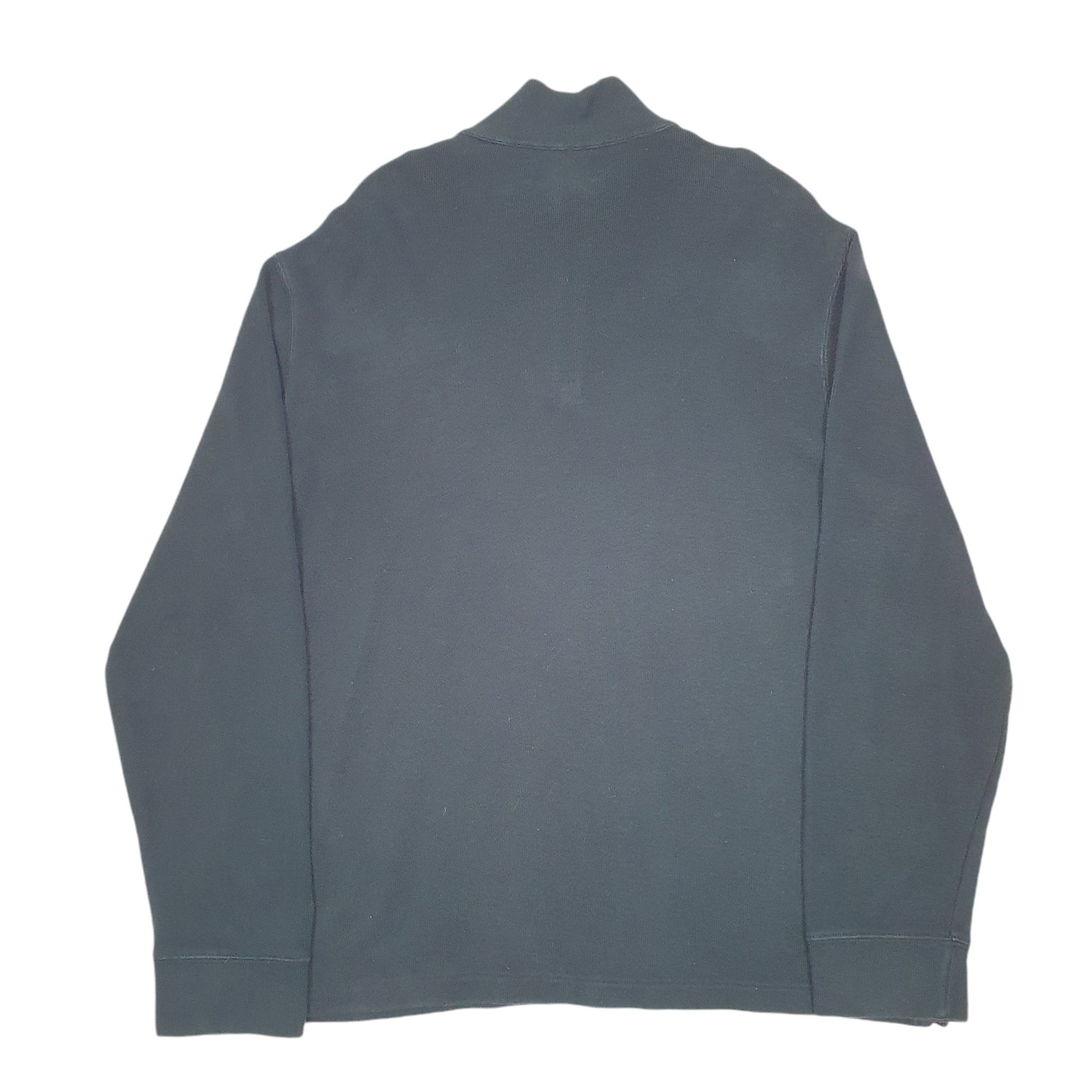 Mens Black Polo Ralph Lauren  Quarter Zip Jumper
