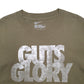 Mens Khaki Nike Spellout Short Sleeve T Shirt