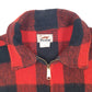 Mens Red Duxbak Plaid Mackinaw Hunting Vintage 1990s  Coat